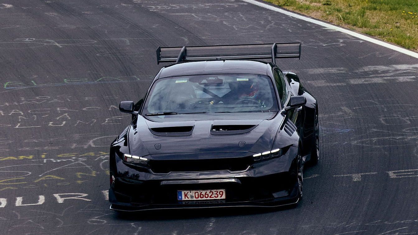 Ford Mustang GTD laps the Nürburgring